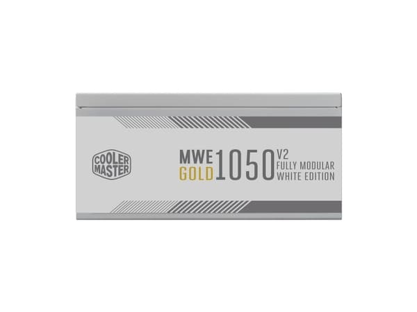 Cooler Master MWE Gold V2 1050 - White Edition - strømforsyning (intern) - ATX12V 3.0/ EPS12V - 80 PLUS Gold - AC 100-240 V - 1050 watt - aktiv PFC -