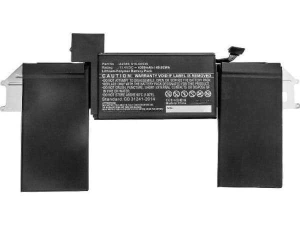 CoreParts MBXAP-BA0075, Akku, Apple, MacBook Air 13(Late 2020), MacBook Air 13-inch A2179 2020, MacBook Air 13-inch A2179 EMC