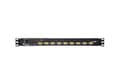 Miniatyrbilde 3 av 5: ATEN CL5708IM-ATA-2XK07GG, 1920 x 1200 piksler, WUXGA, Rack-montering, 1U, Sort