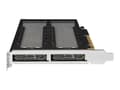 Pikkukuva 5 / 5: ICY DOCK irrotettava kehys 2xM.2 NVMeSSD f.PCIe-paikkaan