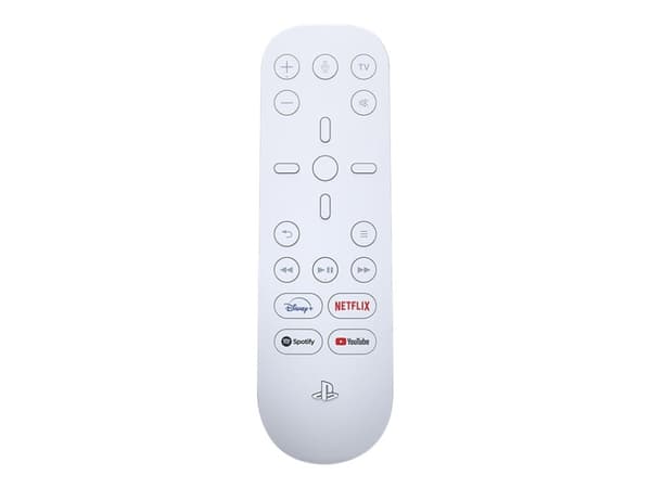 Sony Media Remote - Fjärrkontroll - infraröd - vit - för Sony PlayStation 5