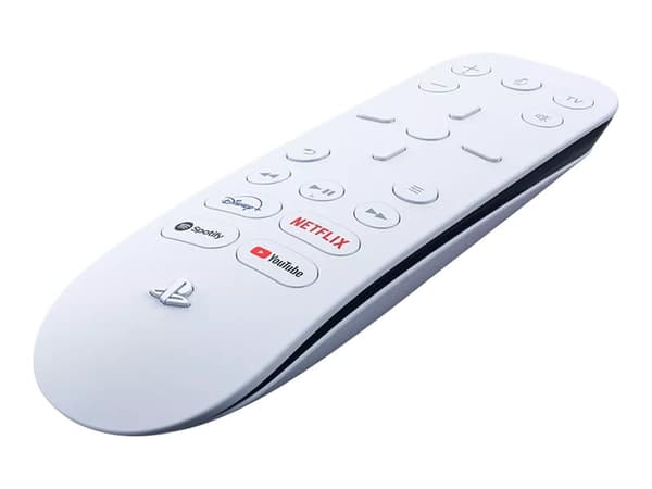 Sony Media Remote - Fjärrkontroll - infraröd - vit - för Sony PlayStation 5 Vit