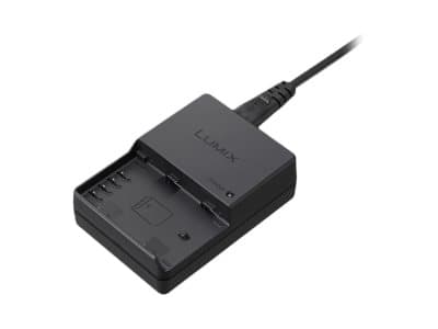 Panasonic DMW-BTC10E - Batterilader - for Panasonic DMW-BLF19 Sort
