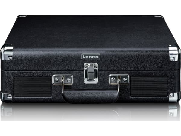 Lenco TT-115, Hihnakäyttöinen levysoitin, Ohje, Musta, Nahka, Metalli, Muovi, Puu, 33,45,78 RPM, Rotaatio