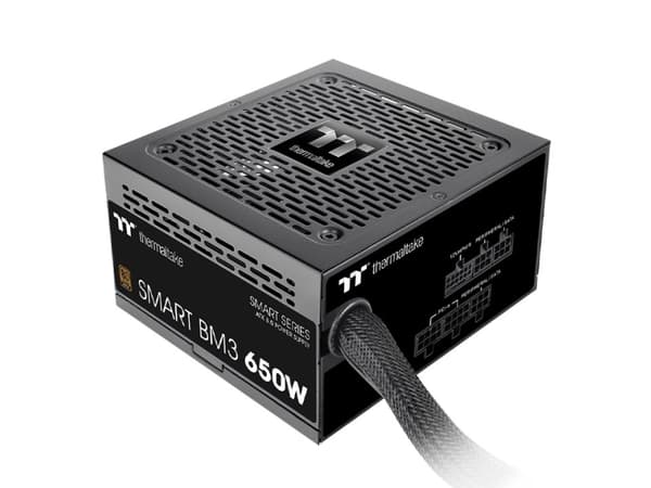 Thermaltake SMART BM3 - TT Premium Edition - strømforsyning (intern) - 80 PLUS Bronze - aktiv PFC Sort