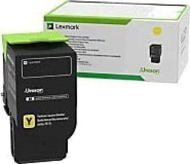Lexmark 78C20YE, 1400 Sider, Gul, 1 stk