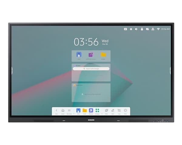 Samsung Interactive Display WA75C - 75" Diagonalklasse WAC Series LED-bakgrunnsbelyst LCD-skjerm - utdanning / næringsliv - med pekeskjerm (multiberø
