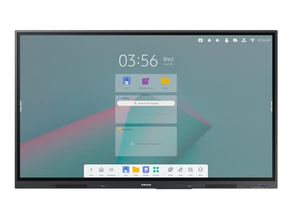 Samsung Interactive Display WA75C - 75" Diagonalklasse WAC Series LED-bakgrunnsbelyst LCD-skjerm - utdanning / næringsliv - med pekeskjerm (multiberø