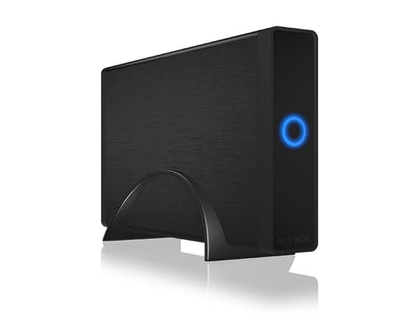 ICY BOX IB-377-C31 - Oppbevaringsveske med datadisplay, strømindikator - 3,5 tommer (8,9 cm)