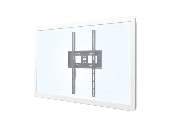 EDBAK TWB3 - Monteringssett (veggmontering) - for flatpanel - stål - svart, RAL 9005, pulverbelegg - skjermstørrelse: 37"-60" - veggmonterbar