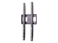 EDBAK TWB3 - Monteringssett (veggmontering) - for flatpanel - stål - svart, RAL 9005, pulverbelegg - skjermstørrelse: 37"-60" - veggmonterbar