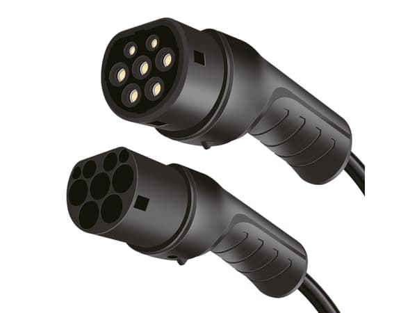 LogiLink EVC0124 11 kW Ladekabel for elbil - 5 meter