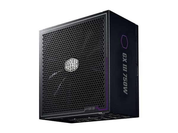 Cooler Master GX III Gold 750 - Strømforsyning (intern) - ATX12V 3.0 - 80 PLUS Gold - AC 100-240 V - 750 watt - aktiv PFC