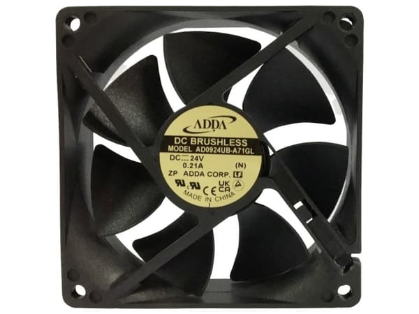 ADDA AD0924UB-A71GL (N) Aksial ventilator 24 V/DC (L x B x H) 92 x 92 x 25 mm