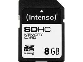 Intenso 3411460 minnekort 8 GB SDHC Class 10