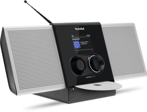 TechniSat MULTYRADIO 600 CD IR, Internett, Analog og digital, DAB+, UKW, 174 - 240 MHz, PLL, 40 W