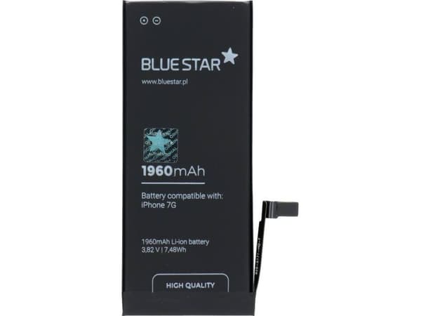 Bateria Partner Tele.com Bateria do iPhone 7 1960 mAh Polymer Blue Star HQ