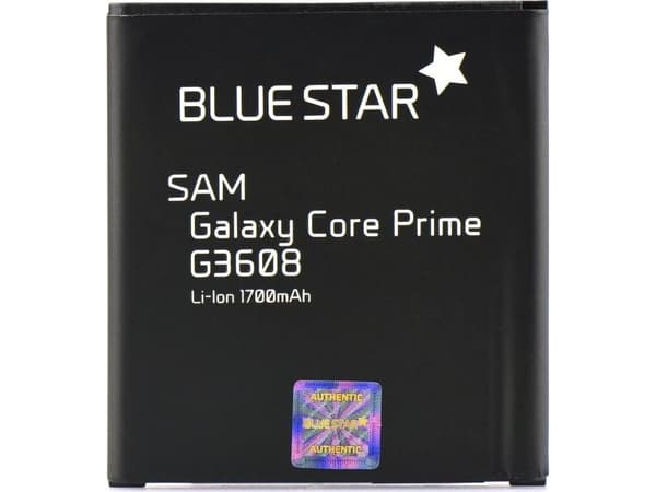 Bateria Partner Tele.com Batteri til Samsung G3608 Galaxy Core Prime G3606 G3609 1700 mAh Li-Ion Blue Star PREMIUM
