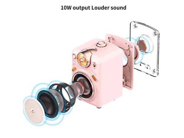 Divoom Högtalare Fairy Ok Bluetooth rosa