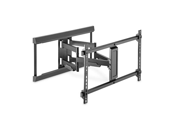 DIGITUS DA-90454 - Monteringssett (veggmontering, enkeltarmsfeste, VESA-adapter) - full bevegelse - for buet / flatt panel - låsbar - stål - matt sva