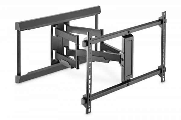 DIGITUS DA-90454 - Monteringssett (veggmontering, enkeltarmsfeste, VESA-adapter) - full bevegelse - for buet / flatt panel - låsbar - stål - matt sva