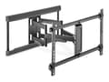 Miniatyrbilde 1 av 5: DIGITUS DA-90454 - Monteringssett (veggmontering, enkeltarmsfeste, VESA-adapter) - full bevegelse - for buet / flatt panel - låsbar - stål - matt sva