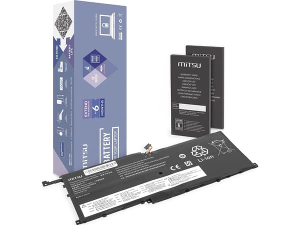 Mitsu Batteri Batteri 00HW028 01AV439 For Lenovo X1 Carbon 20FB