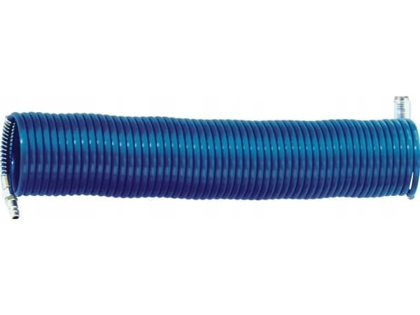 ADLER Spiralkabel PA 8x6mm - 15m med kontakter