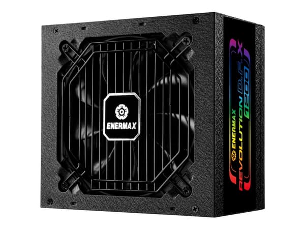 Enermax Revolution D.F. X - Strømforsyning (intern) - helt modulær - ATX12V 3.0 - 80 PLUS Gold - AC 100-240 V - 1200 watt