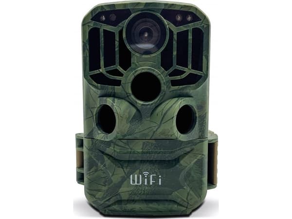 Braun Saksa Scouting Cam Black800 WiFi Vildtkamera Fjernbetjening, Black LEDer, WLAN, Time lapse-videoer Camouflagegrøn