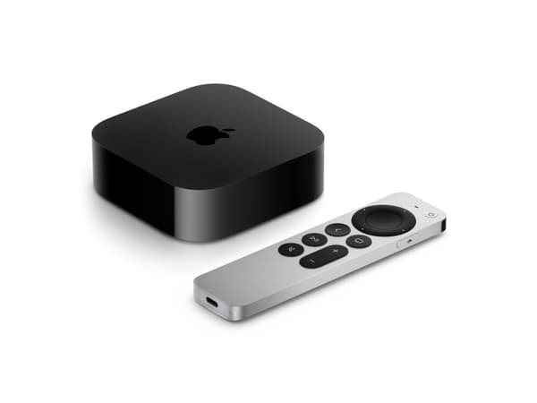 Apple TV 4K (Wi-Fi) - 3. generasjon - AV-spiller - 64 GB - 4K UHD (2160p) - 60 fps - HDR