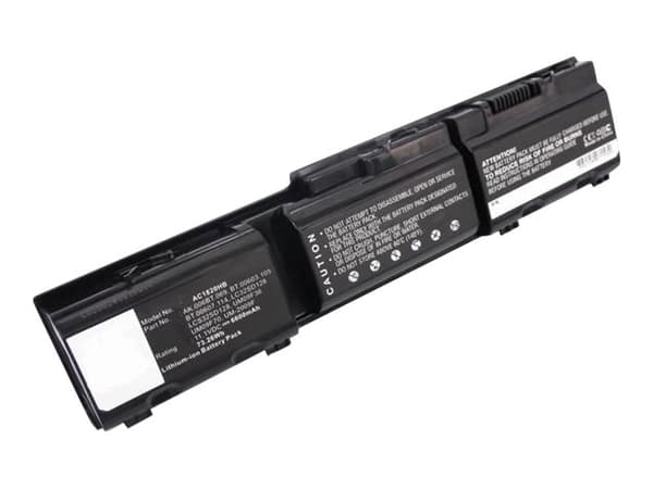 CoreParts - Batteri til bærbar PC - litiumion - 4400 mAh - 48.8 Wh - svart - for Acer Aspire 1825PT, 1825PTZ