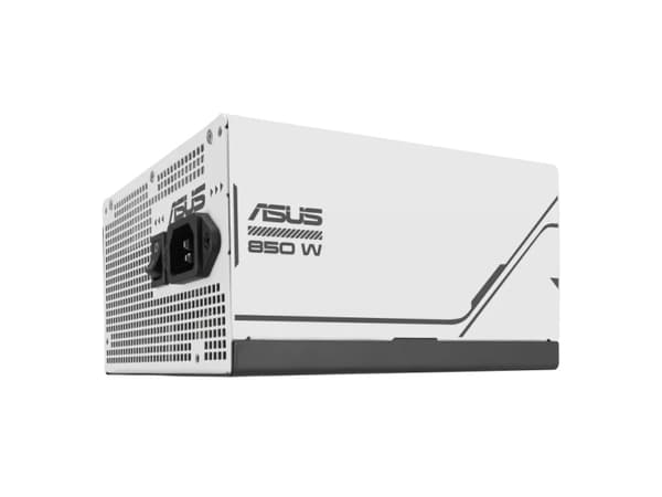 ASUS PRIME - Strømforsyning (intern) - ATX12V 3.0 - 80 PLUS Gold - AC 100-240 V - 850 watt - aktiv PFC - svart, hvit