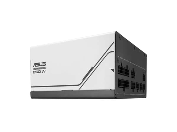 ASUS PRIME - Strømforsyning (intern) - ATX12V 3.0 - 80 PLUS Gold - AC 100-240 V - 850 watt - aktiv PFC - svart, hvit Sort, Hvit