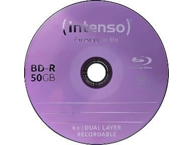 Intenso - 25 x BD-R - 50 GB 6x - spindel