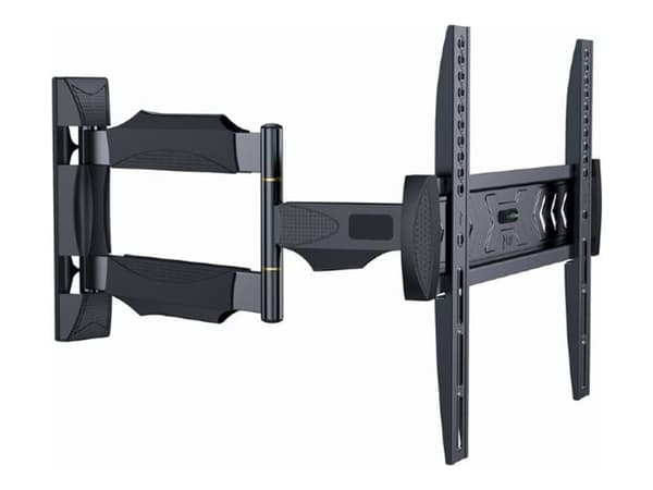 Gembird WM-55ST-02 - Monteringssett (veggmontering) - full bevegelse - for LCD-TV - premium - stål - skjermstørrelse: 32"-55" Sort