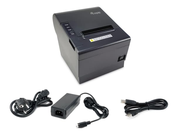 Utstyr 351004, Termisk, POS-skriver, 203 x 203 dpi, 250 mm/sek., ASCII, 8 cm