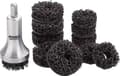 Miniatyrbilde 1 av 2: HAZET 4960N-45/12, Slipebånd, Metall, Sort, 11 stykker