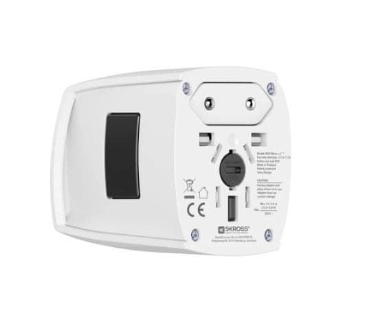 Hama MUV Micro, Universal, Universal, tyyppi A, tyyppi C (Europlug), tyyppi G (UK), tyyppi I (AU), tyyppi A, tyyppi B, tyyppi C, tyyppi D (UK), tyypp
