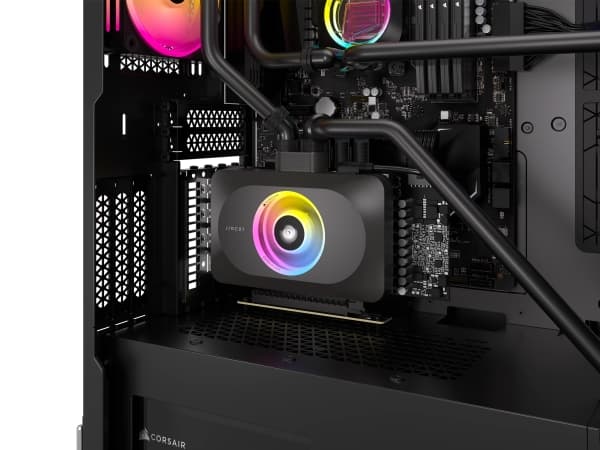 CORSAIR iCUE Link XG3 RGB - Hybrid water cooler - forniklet kobbersokkel - svart