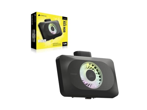 CORSAIR iCUE Link XG3 RGB - Hybrid water cooler - forniklet kobbersokkel - svart