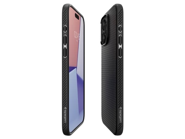 Spigen ACS06704, Omslag, Apple, iPhone 15 Pro, 15,5 cm (6.1"), Svart