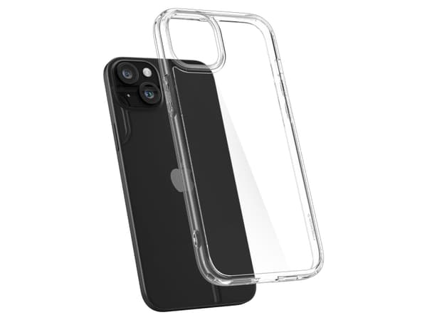 Spigen ACS06653, Omslag, Apple, iPhone 15 Plus, 17 cm (6.7"), Transparent
