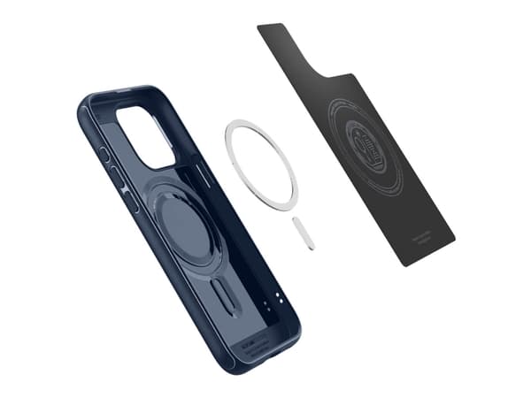 Spigen ACS06598, Suojus, Apple, iPhone 15 Pro Max, 17 cm (6.7"), Laivasto