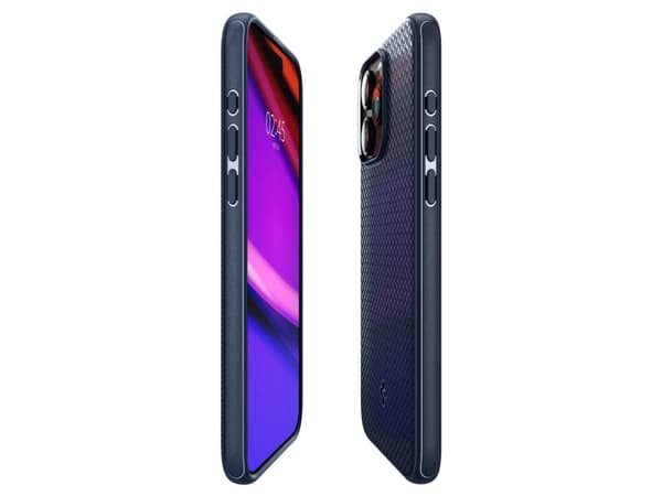 Spigen ACS06598, Suojus, Apple, iPhone 15 Pro Max, 17 cm (6.7"), Laivasto