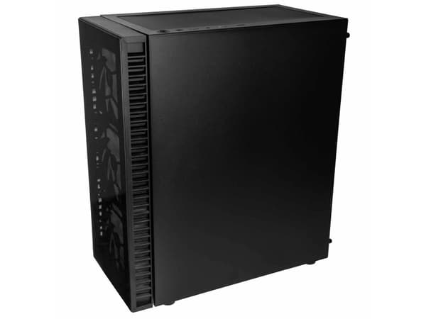 Kolink Observatory HF - - genomskinlig sidopanel (härdat glas) - ingen strömförsörjning - USB/ljud