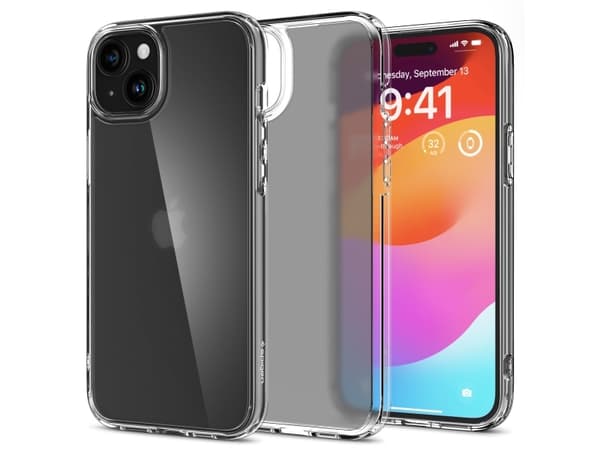 Spigen ACS06796, Omslag, Apple, iPhone 15, 15,5 cm (6.1"), Transparent