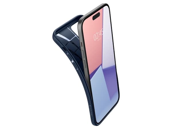 Spigen ACS06791, Suojus, Apple, iPhone 15, 15,5 cm (6,1"), laivastonsininen, laivastonsininen