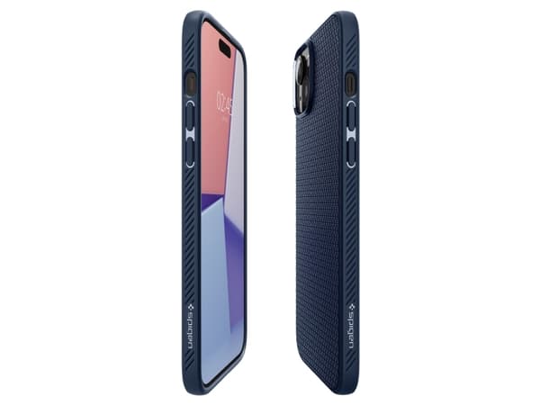 Spigen ACS06791, Suojus, Apple, iPhone 15, 15,5 cm (6,1"), laivastonsininen, laivastonsininen