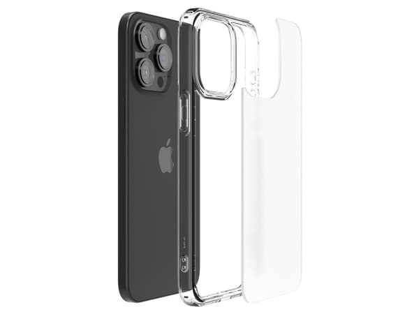 Spigen ACS06708, Suojus, Apple, iPhone 15 Pro, 15,5 cm (6.1"), Läpinäkyvä
